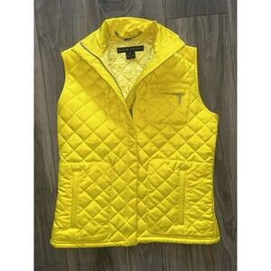Lauren Ralph Lauren Black Label Quilted Puffer Vest Women's Size 8